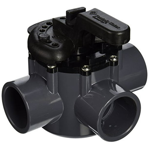 ZAITOE 3 Way Diverter Pool Valve 1 1//2 Female Threaded
